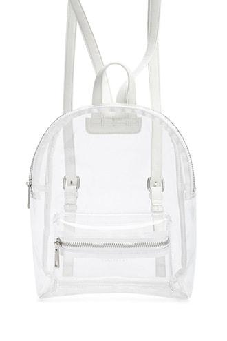 Forever21 Transparent Vinyl Backpack
