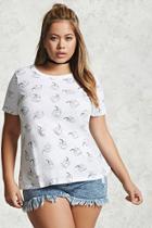 Forever21 Plus Size Milk Carton Tee
