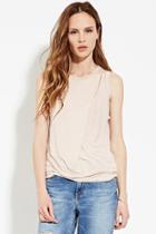 Love21 Women's  Contemporary Cutout Layered Top