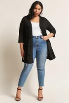 Forever21 Plus Size Lettuce Edge Cardigan