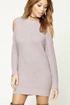 Forever21 Open-shoulder Sweater Dress