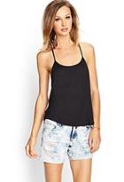Forever21 Distressed Bermuda Shorts