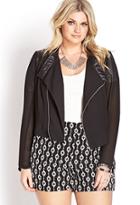Forever21 Modernist Combo Casual Jacket