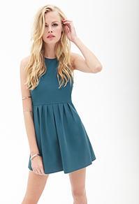 Forever21 Woven Crossback Dress