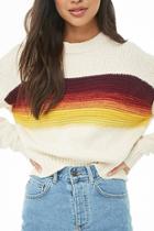 Forever21 Ribbed-trim Colorblocked Sweater