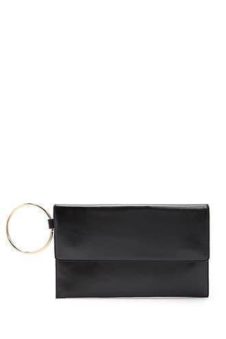 Forever21 Ring-handle Rectangle Clutch Bag