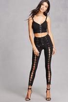 Forever21 Crisscross Lace-up Pants