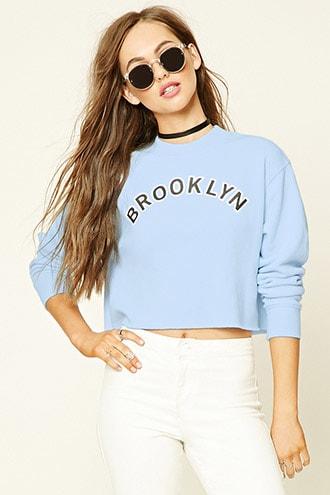 Forever21 Brooklyn Graphic Sweater