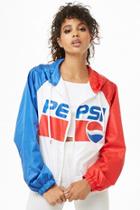 Forever21 Pepsi Colorblock Winbreaker Jacket