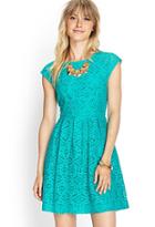 Forever21 Darling Lace Fit & Flare Dress