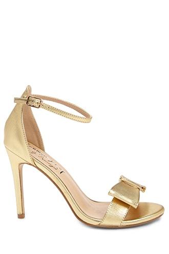 Forever21 Lemon Drop By Privileged Bow High Heels