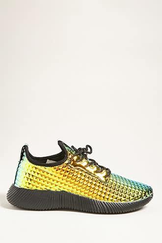 Forever21 Iridescent Low-top Tennis Shoe