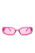 Forever21 Translucent Rectangle Sunglasses