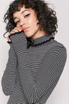 Forever21 Striped Turtleneck Tunic