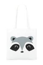 Forever21 Raccoon Graphic Eco Tote