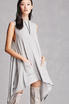 Forever21 Heathered Hooded Tunic
