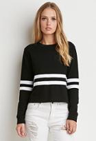 Forever21 Striped Boxy Sweater