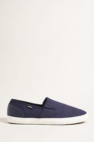 Forever21 Men Sync Footwear Canvas Slip-on Sneakers