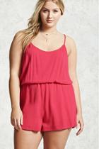 Forever21 Plus Size Woven Cami Romper