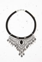 Forever21 Etched Statement Necklace