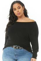 Forever21 Plus Size Off-the-shoulder Dolman Top