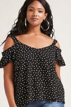 Forever21 Plus Size Polka-dot Top