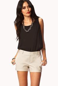 Forever21 Essential Khaki Shorts