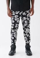 Forever21 X-ray Floral Joggers