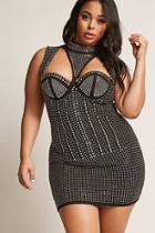 Forever21 Plus Size Studded Bodycon Dress