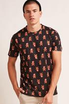 Forever21 Gingerbread Man Crew Neck Tee