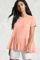 Forever21 Slub Knit Drop-waist Tee