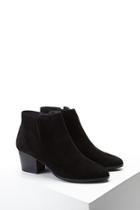 Forever21 Faux Suede Ankle Boots