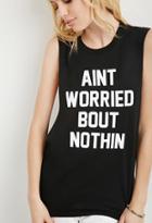 Forever21 Married To The Mob Worry Muscle Tee