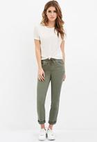 Forever21 Cuffed Drawstring Pants