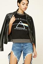 Forever21 Women's  Pink Floyd Graphic Band Tee