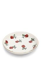 Forever21 Ceramic Rose Graphic Jewelry Dish
