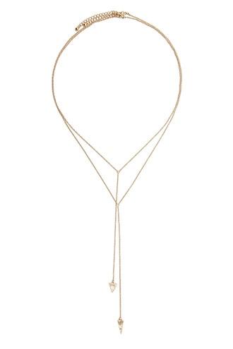 Forever21 Triangle Drop Necklace