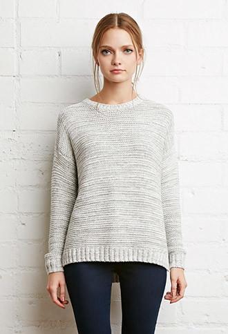 Forever21 Heathered Rib Sweater