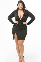 Forever21 Plus Size Plunging Bodycon Dress