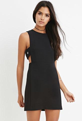 Forever21 Cutout-side Shift Dress
