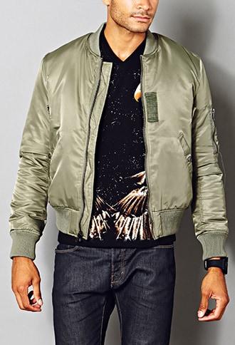 Forever21 Retro Bomber Jacket