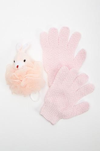 Forever21 2-piece Bunny Bath Set