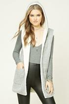Forever21 Faux Shearling-lined Vest