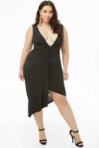 Forever21 Plus Size Twist-front Tulip Dress