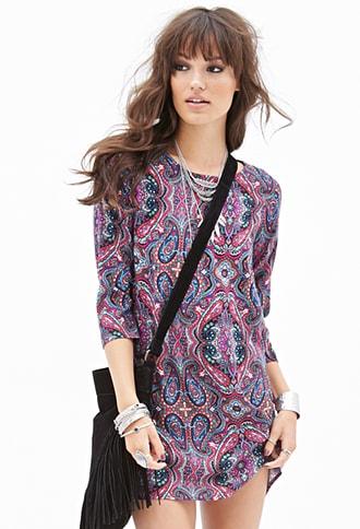 Forever21 Paisley Shift Dress