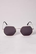 Forever21 Melt Geometric Frame Sunglasses