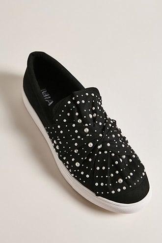 Forever21 Mia Faux-suede Twisted Sneakers