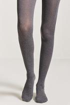 Forever21 Marled Knit Opaque Tights