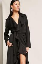 Forever21 Drape Front Duster Jacket