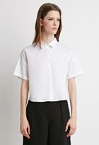 Forever21 Boxy Cotton-blend Shirt